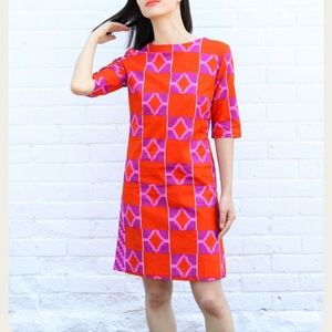 Osei Duro Muto Dress in Hibiscus
